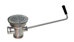 Component Hardware - D55-7510 - TWIST DRAIN W/CAPPED OVERFLOW