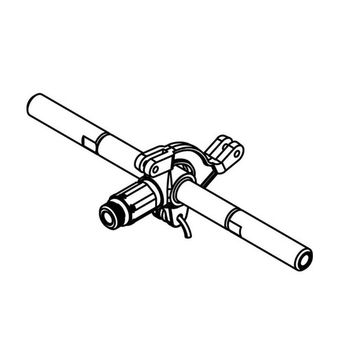 CENTRAL BRASS CS-43009 8″ Center Tee With Rocker Arm for Shelf Back/Slant Back Lavatory Faucet CENTRAL BRASS CS-43009 8″ Center Tee With Rocker Arm for Shelf Back/Slant Back Lavatory Faucet