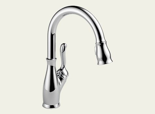 Delta 9178-DST Leland: Single Handle Pull-Down Kitchen Faucet, Chrome Delta 9178-DST Leland: Single Handle Pull-Down Kitchen Faucet, Chrome