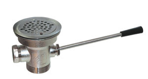 Component Hardware - D15-7510 - LEVER DRAIN W/CAPPED OVERFLOW