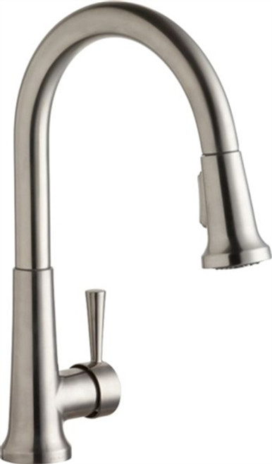 Elkay LK6000LS - Everyday Single Handle Pull-Down Kitchen Faucet, Lustrous Steel Elkay LK6000LS - Everyday Single Handle Pull-Down Kitchen Faucet, Lustrous Steel