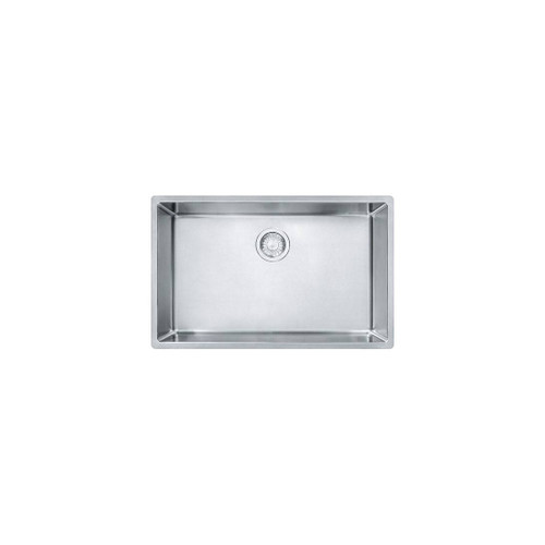 Franke CUX11027 Cube 28 1/2" Single Basin Undermount Sink, Stainless Steel Franke CUX11027 Cube 28 1/2" Single Basin Undermount Sink, Stainless Steel