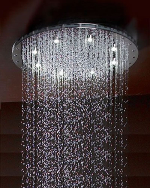 Jaclo 16R-DLRC - 16" ROUND DREAM LIGHT RAIN CANOPY - POLISHED STAINLESS STEEL Jaclo 16R-DLRC - 16" ROUND DREAM LIGHT RAIN CANOPY - POLISHED STAINLESS STEEL