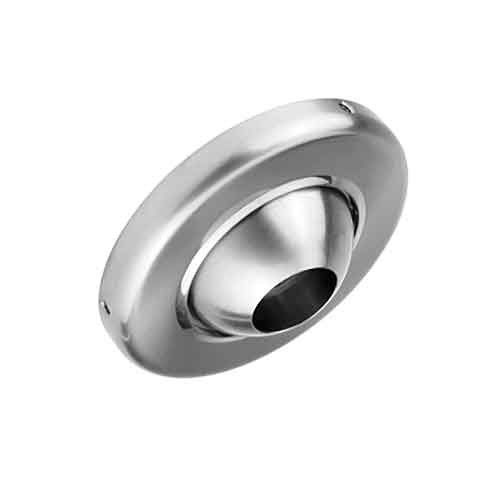 Jaclo 6019-BKN Angled/Sloped Adjustable Ceiling Escutcheon, Black Nickel