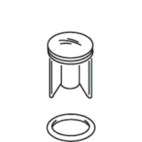 Kohler 21318-VF - Polished Brass Stopper Assembly Kohler 21318-VF - Polished Brass Stopper Assembly