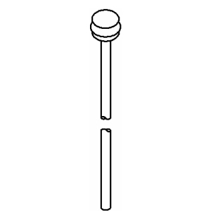Kohler 36624-VF - Polished Brass Lift Rod Assembly
