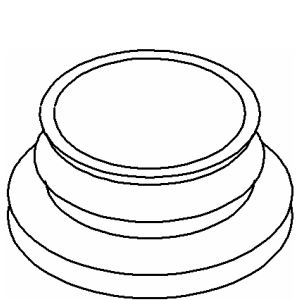 Kohler 36627-VF - Polished Brass Lav Spout Collar