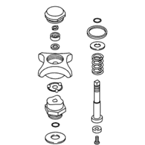 Kohler 34849-CP - Polished Chrome S/C  Unit Kohler 34849-CP - Polished Chrome S/C  Unit