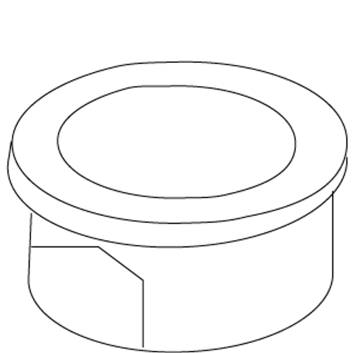 Kohler 42231-CP - Polished Chrome Union