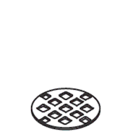 Kohler 43070-VF - Polished Brass Strainer Plate Kohler 43070-VF - Polished Brass Strainer Plate