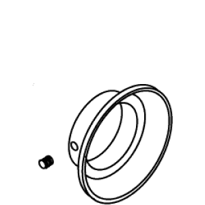 Kohler 30081-CP - Polished Chrome Escutcheon Kit