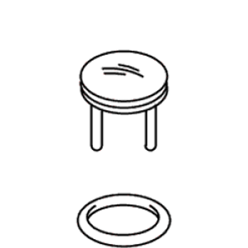 Kohler 29676-VF - Polished Brass Stopper Kohler 29676-VF - Polished Brass Stopper