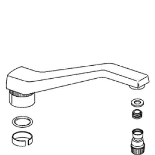 Kohler 43166-CP - Polished Chrome Spout Kohler 43166-CP - Polished Chrome Spout
