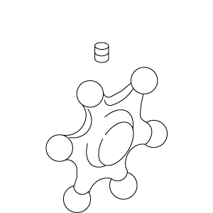 Kohler 50289-VF - Polished Brass 6 Pronge Handle