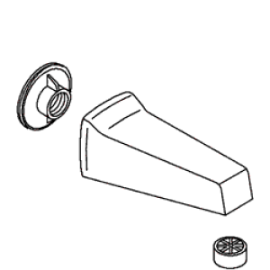 Kohler 29727-CP - Polished Chrome Spout Assembly