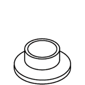 Kohler 40032-CP - Polished Chrome Escutcheon