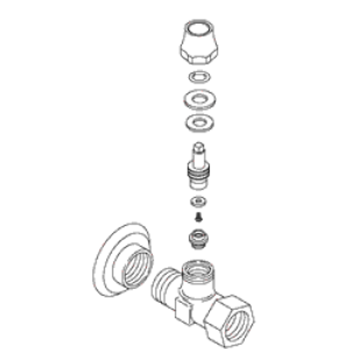 Kohler 39213-CP - Polished Chrome Stop