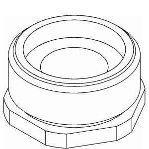 Kohler 35249-CP - Polished Chrome Bonnet