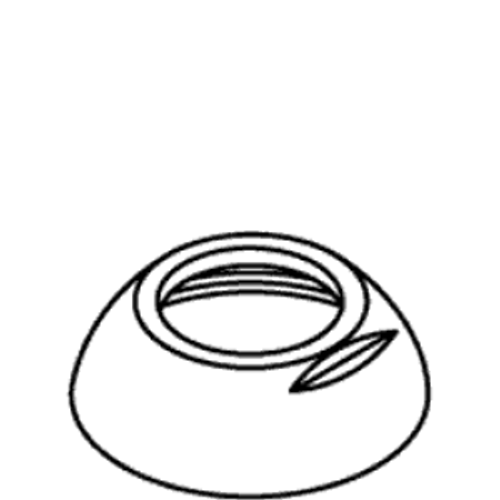 Kohler 57726-BL - Black Nut Kohler 57726-BL - Black Nut