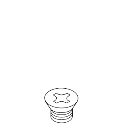 Kohler 51621-CP - Polished Chrome Screw