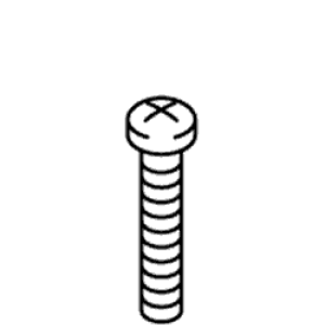 Kohler 56249-BC - Brite Chrome Screw