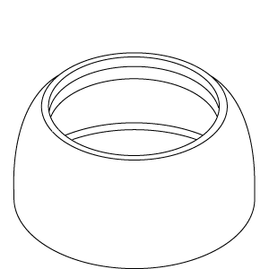 Kohler 78064-CP - Polished Chrome Cap Bonnet