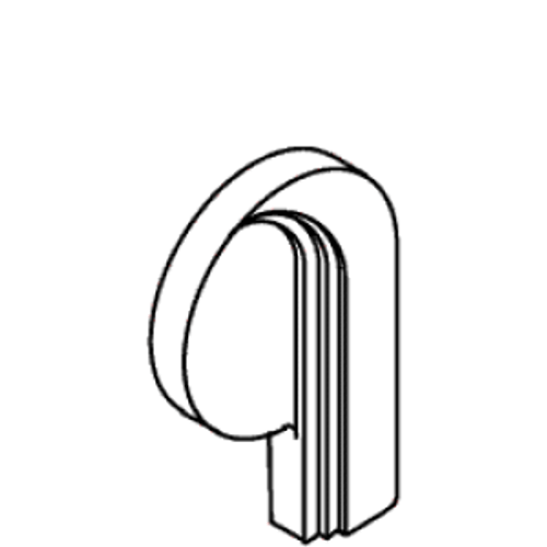 Kohler 57334-VF - Large Polished Brass Cold Handle Kohler 57334-VF - Large Polished Brass Cold Handle