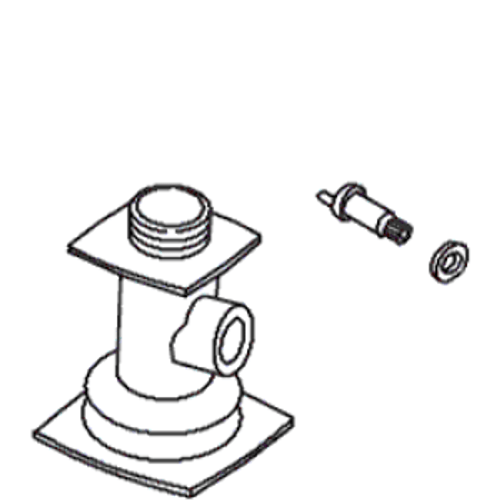 Kohler 73749-BC - Brite Chrome Stem & Body