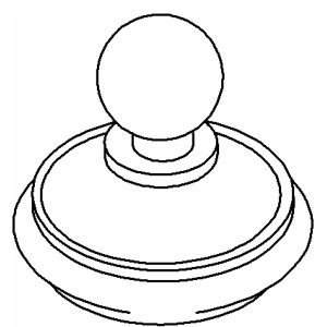 Kohler 73160-CP - Polished Chrome Cap