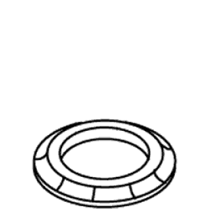 Kohler 56891-CP - Polished Chrome Escutcheon