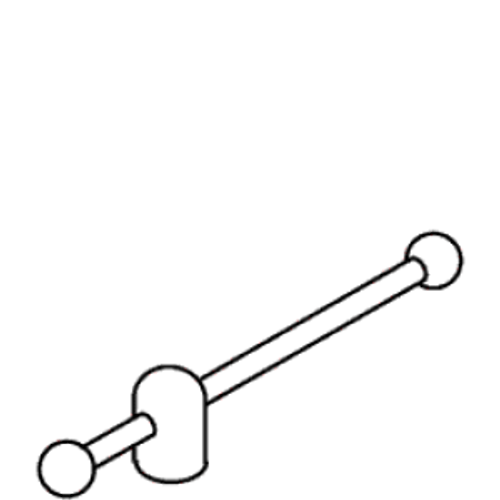 Kohler 75862-CP - Polished Chrome Lever Handle Kit (1)