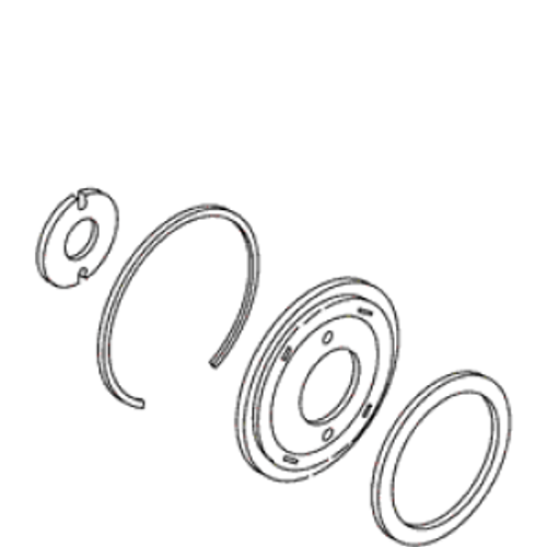 Kohler 75455-VF - Polished Brass Escutcheon Assembly