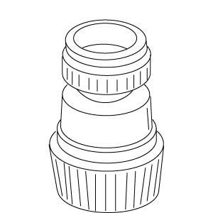 Kohler 58572-BC - Brite Chrome/WH Swinger Spray