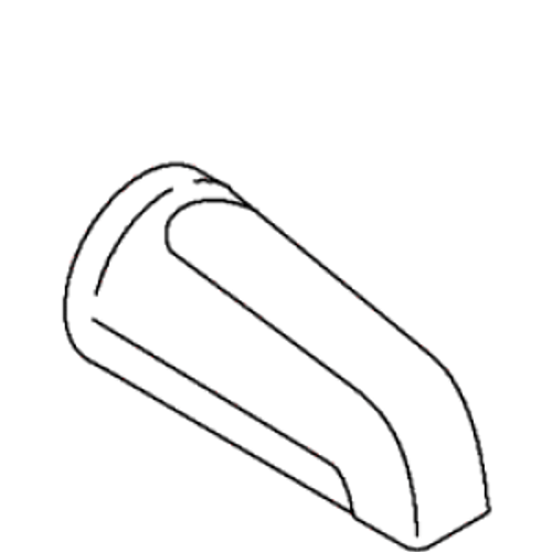 Kohler 86235-CP - Polished Chrome Spout