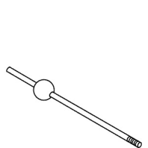 Kohler 78182-CP - Polished Chrome Short Rod Assembly