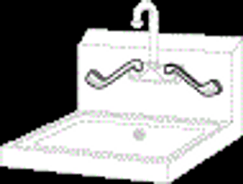 Replacement Wrist Handle Faucet for Hand Sinks