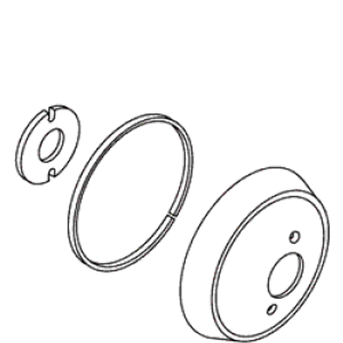 Kohler 79252-CP - Polished Chrome Face Plate Assembly Kohler 79252-CP - Polished Chrome Face Plate Assembly