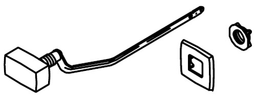 Kohler 85114-BN - Brushed Nickel Trip Lever Kohler 85114-BN - Brushed Nickel Trip Lever