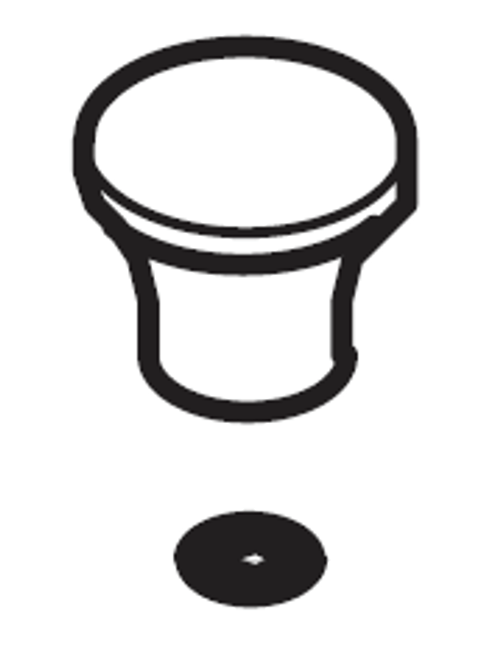 Pfister Faucets 941-270A - Polished Chrome Pop up Knob