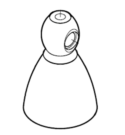 Pfister Faucets 940-498A - Polished Chrome Hub