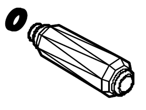 Pfister Faucets 940-900V - Polished Brass & Acryliclic Lever Handle Insert