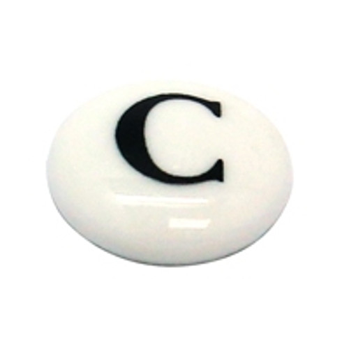 Rohl C7698.2C Rohl Italian Kitchen And Rohl Italian Bath Cold Porcelain Insert Only With Letter "C" For All Lever Handles With Threaded Screw Cover Cap Indice Rohl C7698.2C Rohl Italian Kitchen And Rohl Italian Bath Cold Porcelain Insert Only With Letter "C" For All Lever Handles With Threaded Screw Cover Cap Indice