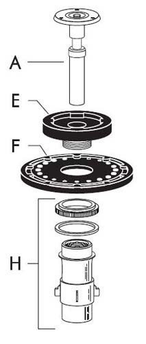Repair Kit for Regal 3.5 gpf/13.2 Lpf Closet
