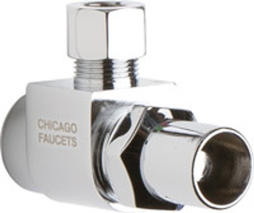Chicago Faucets STC-21-00-AB - Compression Angle Stop, Loose Key, 1/2-inch Female NPT x 3/8-inch Compression Chicago Faucets STC-21-00-AB - Compression Angle Stop, Loose Key, 1/2-inch Female NPT x 3/8-inch Compression