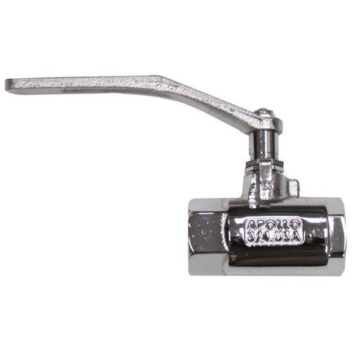 Speakman SE-914-T - Stay open ball valve, 3/4-inch female inlet, 3/4-inch female outlet, vertical installation.