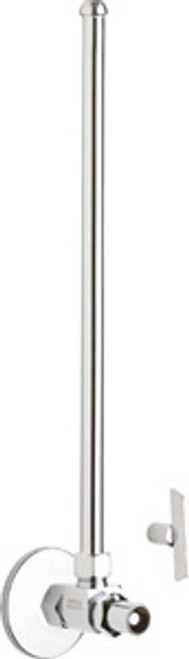 Chicago Faucets STC-32-11-AB - Compression Angle Stop, Loose Key with 12-inch Riser and Wall Flange, 1/2-inch Compression x 1/2-inch Compression Chicago Faucets STC-32-11-AB - Compression Angle Stop, Loose Key with 12-inch Riser and Wall Flange, 1/2-inch Compression x 1/2-inch Compression