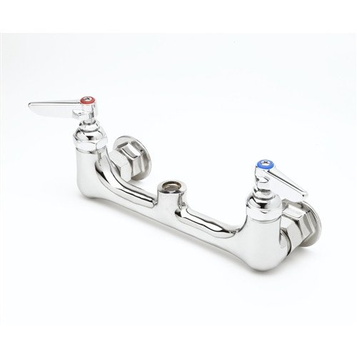 T&S Brass - 002832-40 - Pre-Rinse Base Faucet, Wall Mount, 8-inch Centers