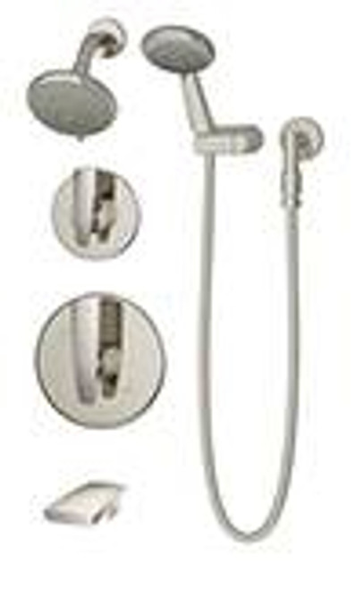 Symmons 4106-STN Naru Tub/Shower System
