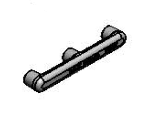 T&S Brass 017448-45 - Handle, Zinc Die Cast / Chrome Plated