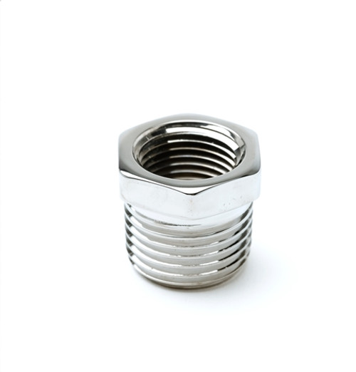 T&S Brass - 001359-40 - 1/2-inch NPT MALE x 3/8-inch FEMALE ADAPTER, HEX T&S Brass - 001359-40 - 1/2-inch NPT MALE x 3/8-inch FEMALE ADAPTER, HEX